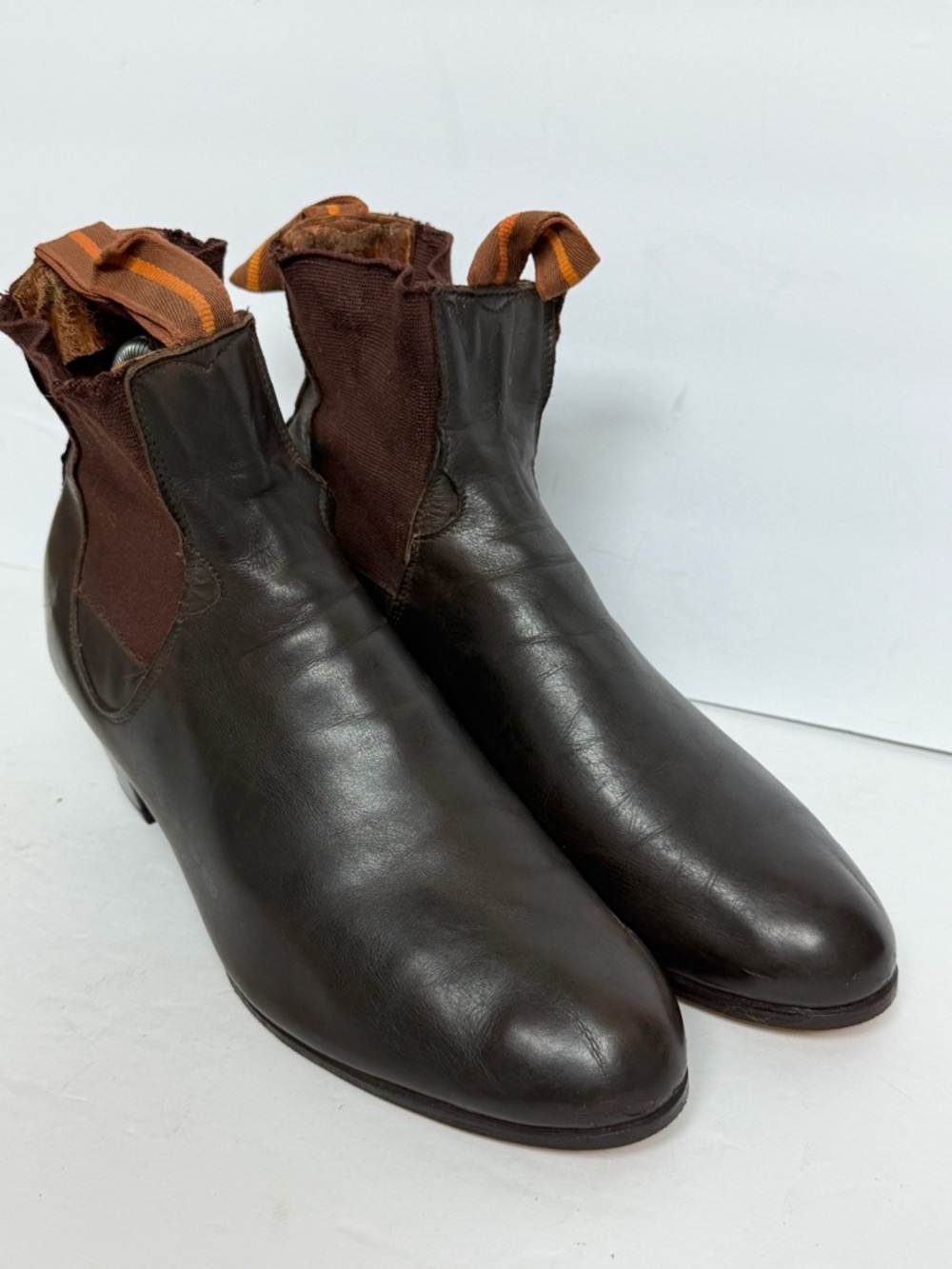 Vintage 1970s Handmade German Chelsea Boot Size 5.5 Men's / 7 Women's JR SOLES